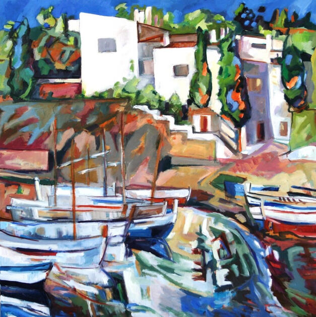 House on the pier, Greece